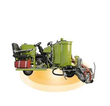 智能异形标线施划